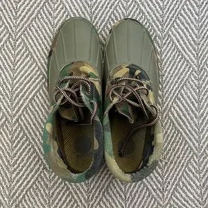 Gourmet Footwear Rain Shoes Duck Boots in Camo/Olive size 11 Gourmet Footwear | Shoes | Gourmet Footwear Rain Shoes Duck  main image 4